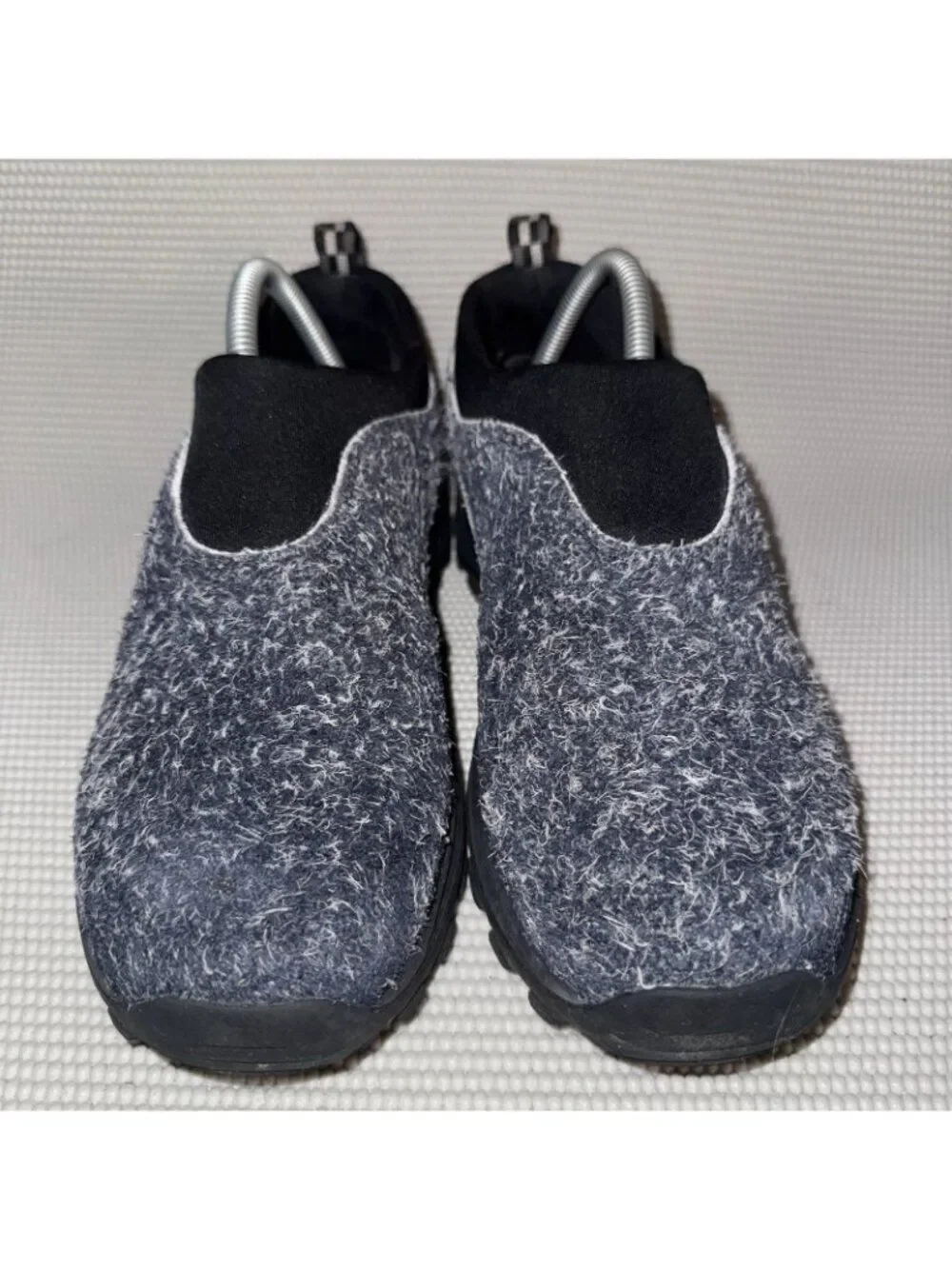 Merrell Winter Moc 3 Black Oyster Leather Outdoor Slip-On Shoes Womens Size 9.5
